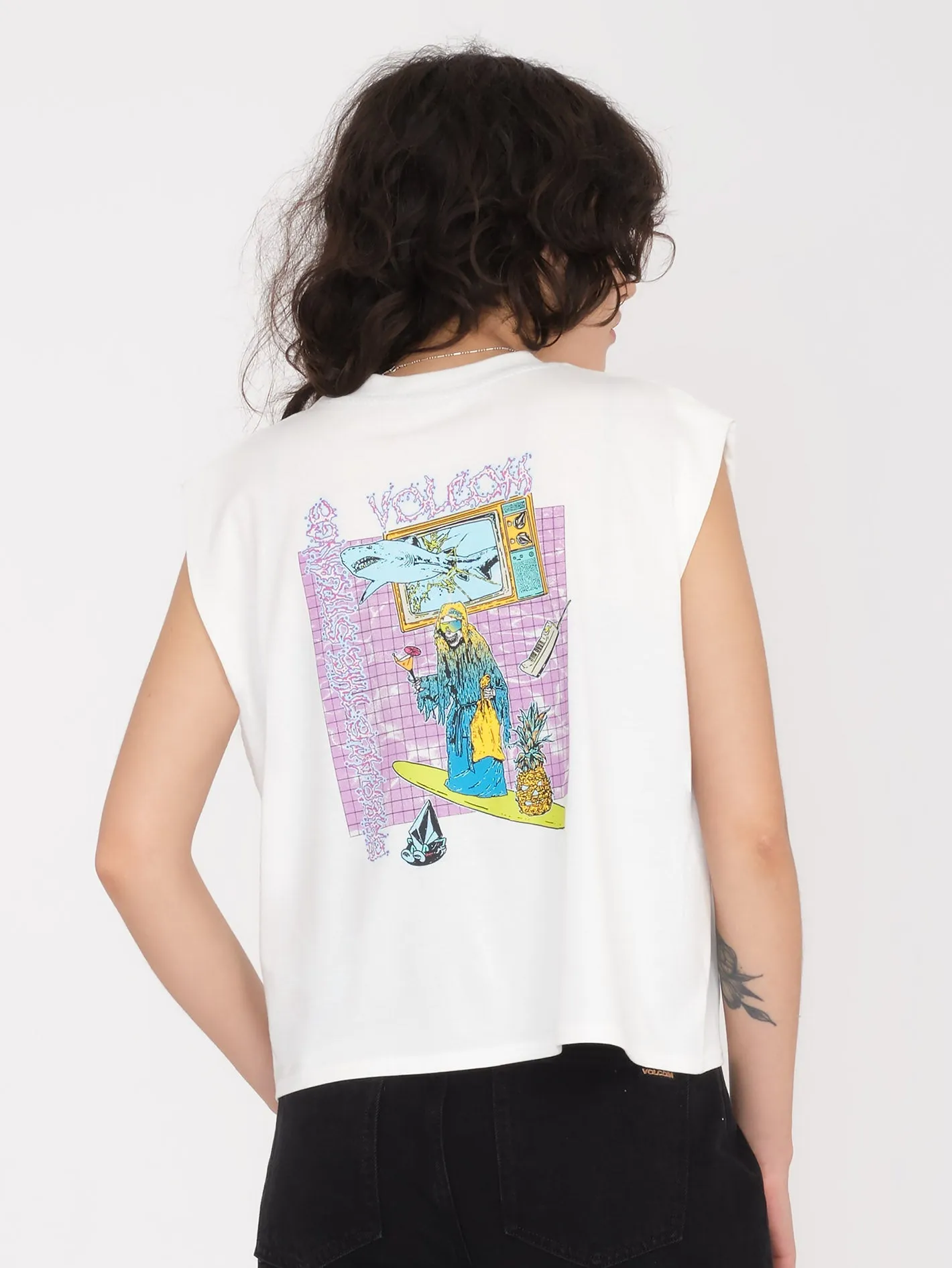 Frenchsurf Top - STAR WHITE