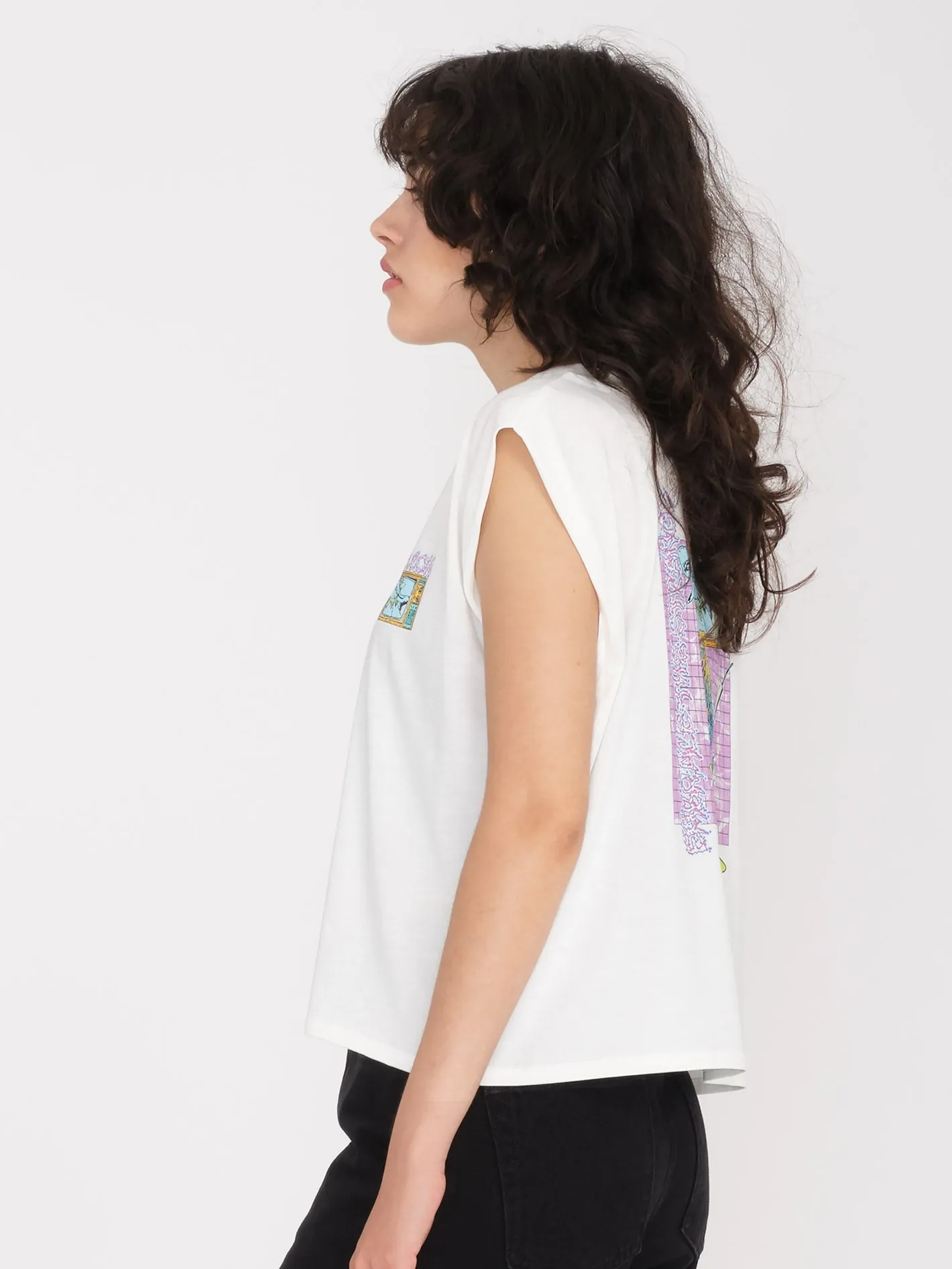 Frenchsurf Top - STAR WHITE