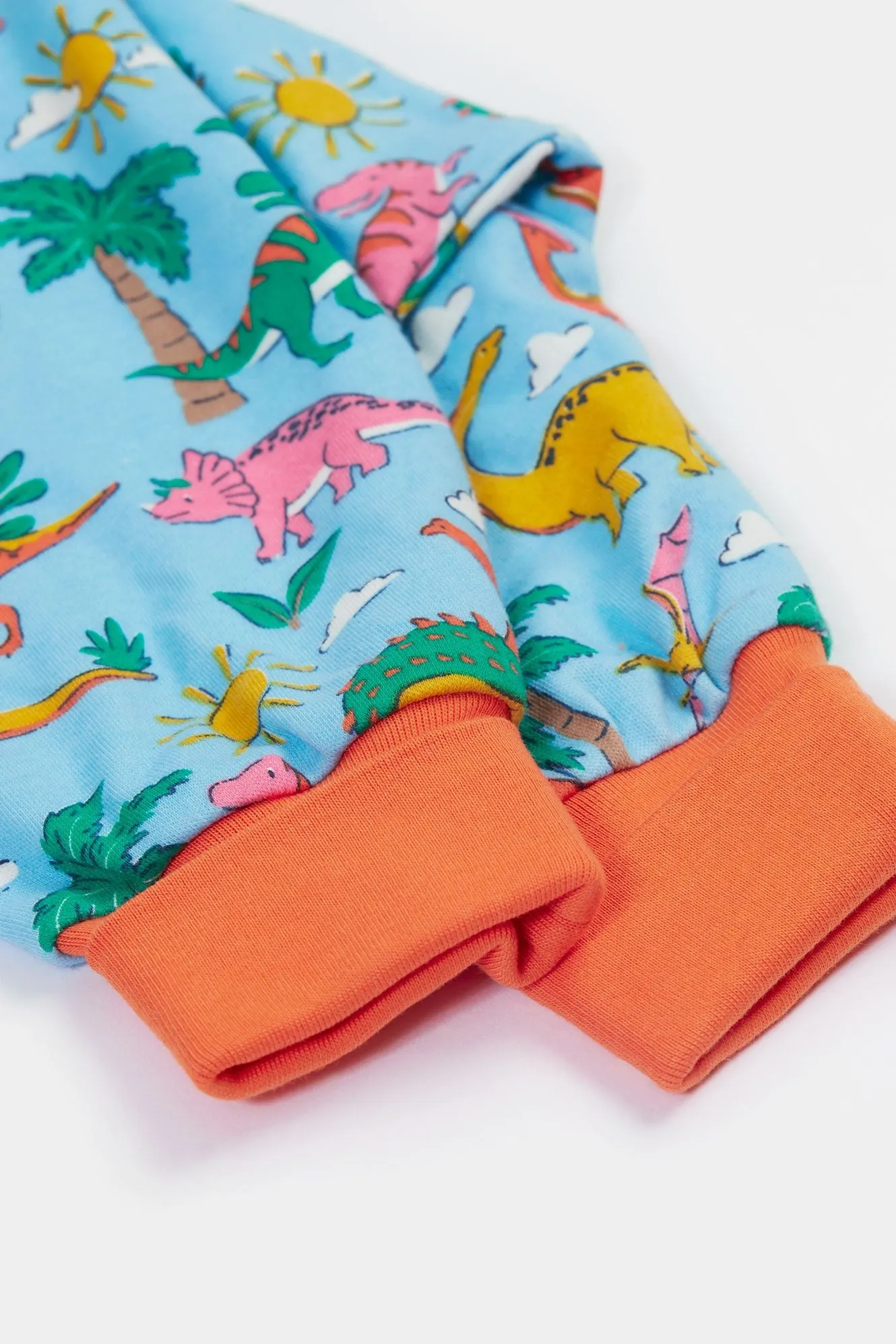 Frugi Parsnip Pants Blue Dinoland