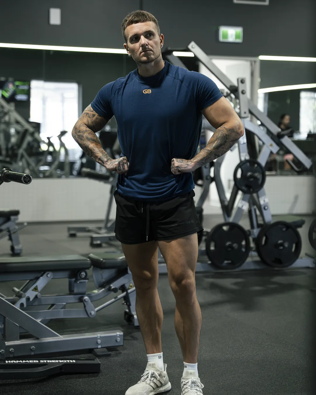 GB Flexfit Tee (Navy)