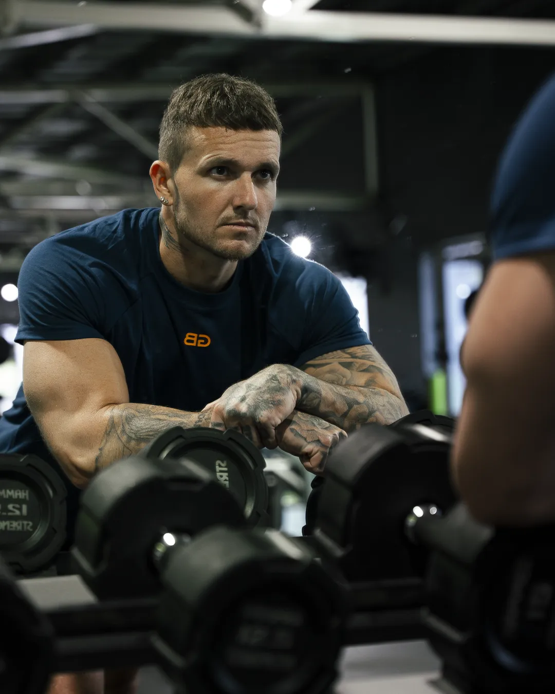 GB Flexfit Tee (Navy)