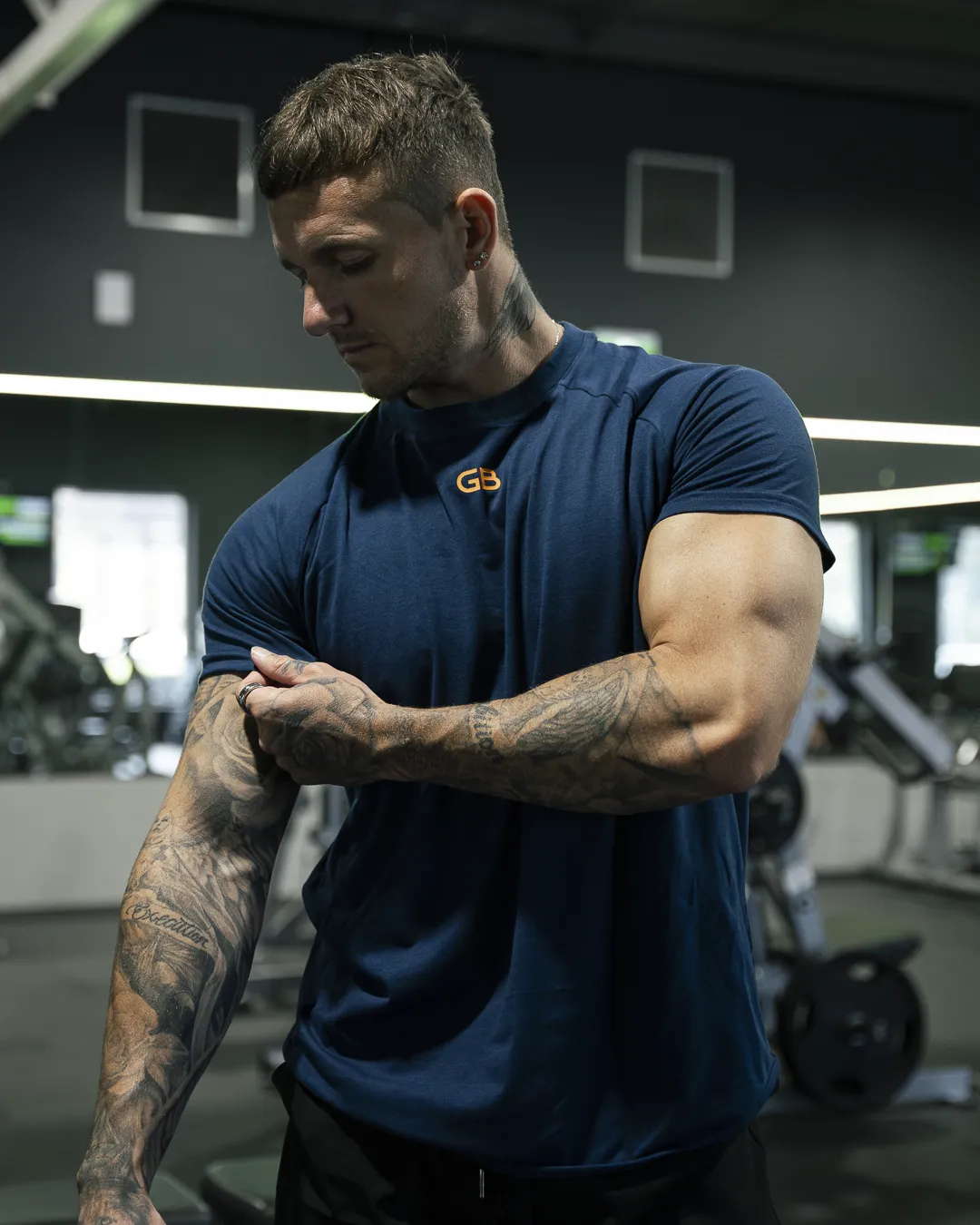 GB Flexfit Tee (Navy)