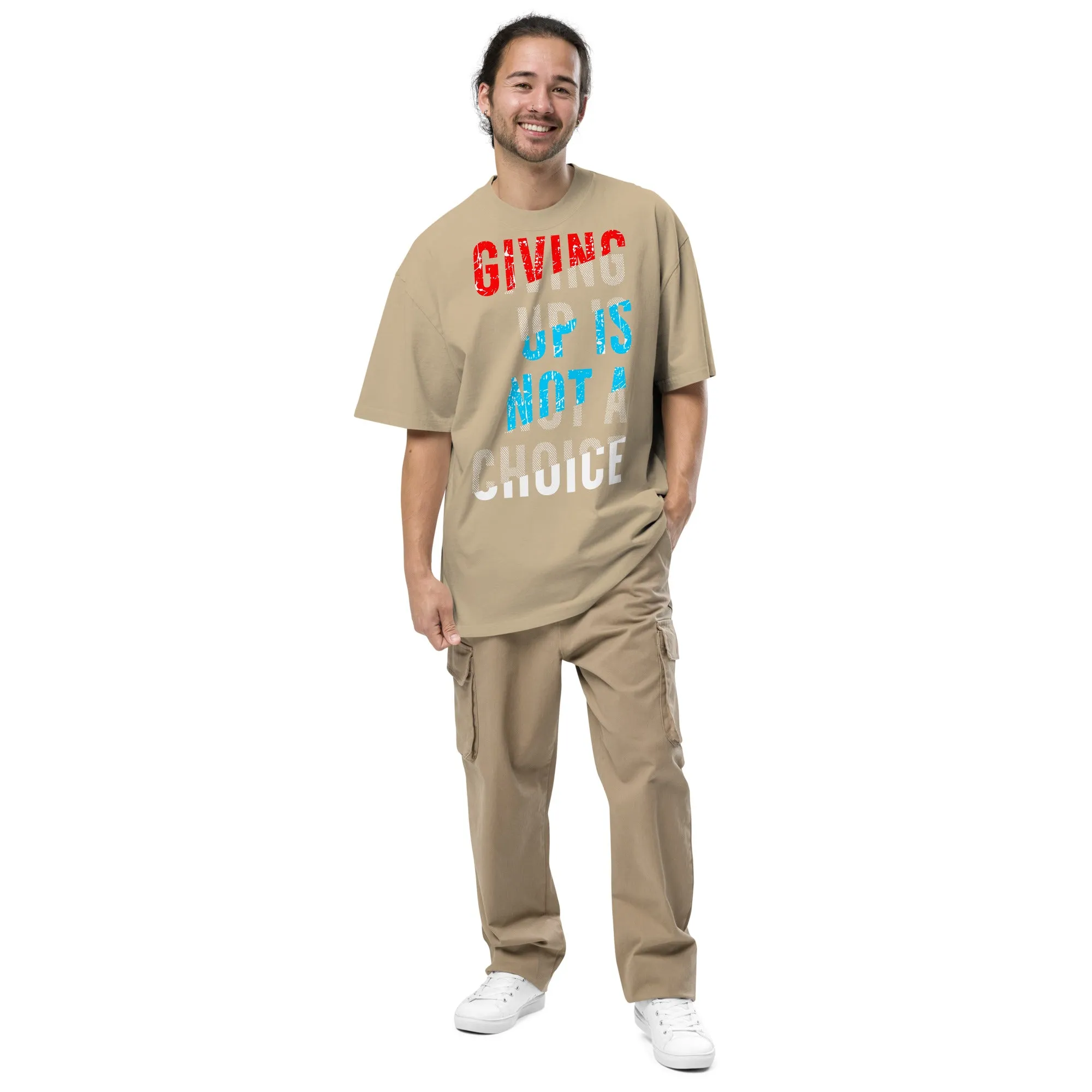 GUINAC Oversized faded t-shirt