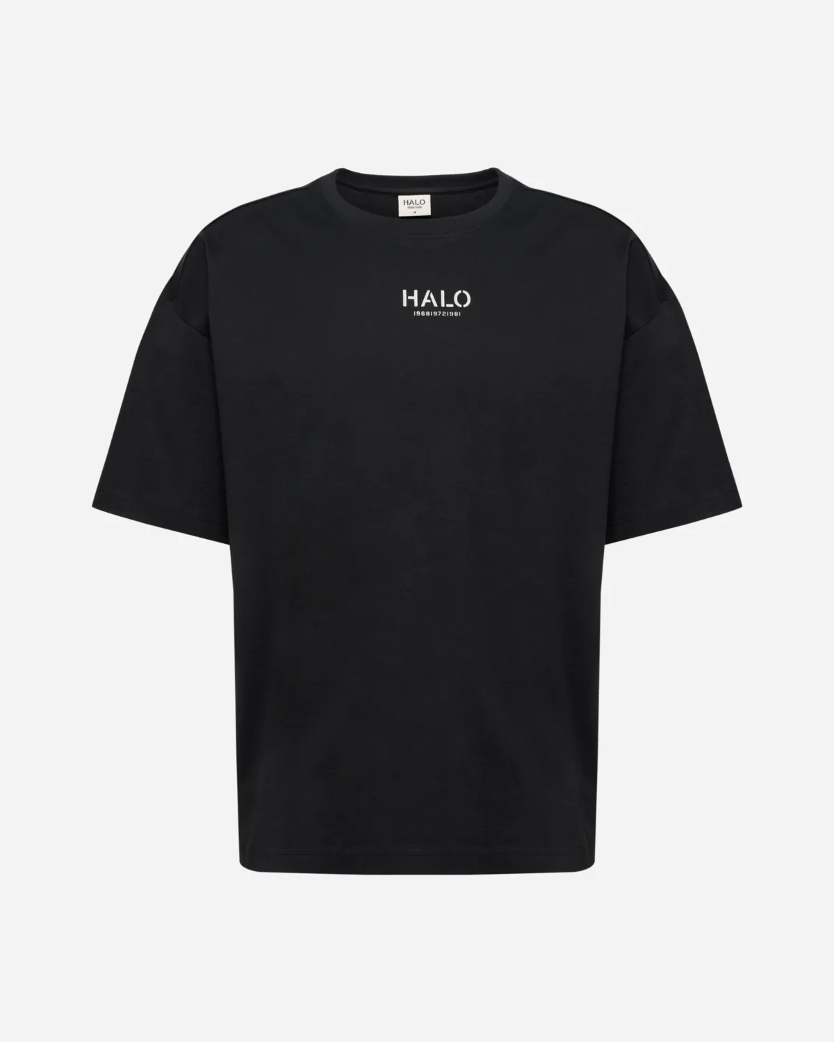 Halo Graphic T-Shirt Boxy 01 - Black