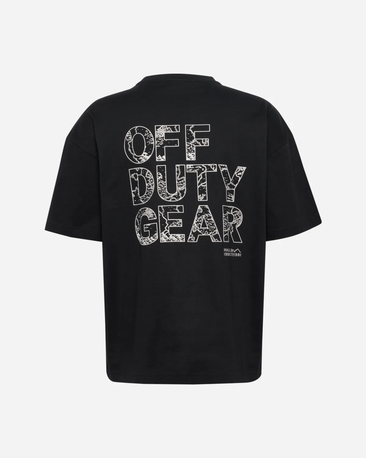 Halo Graphic T-Shirt Boxy 01 - Black