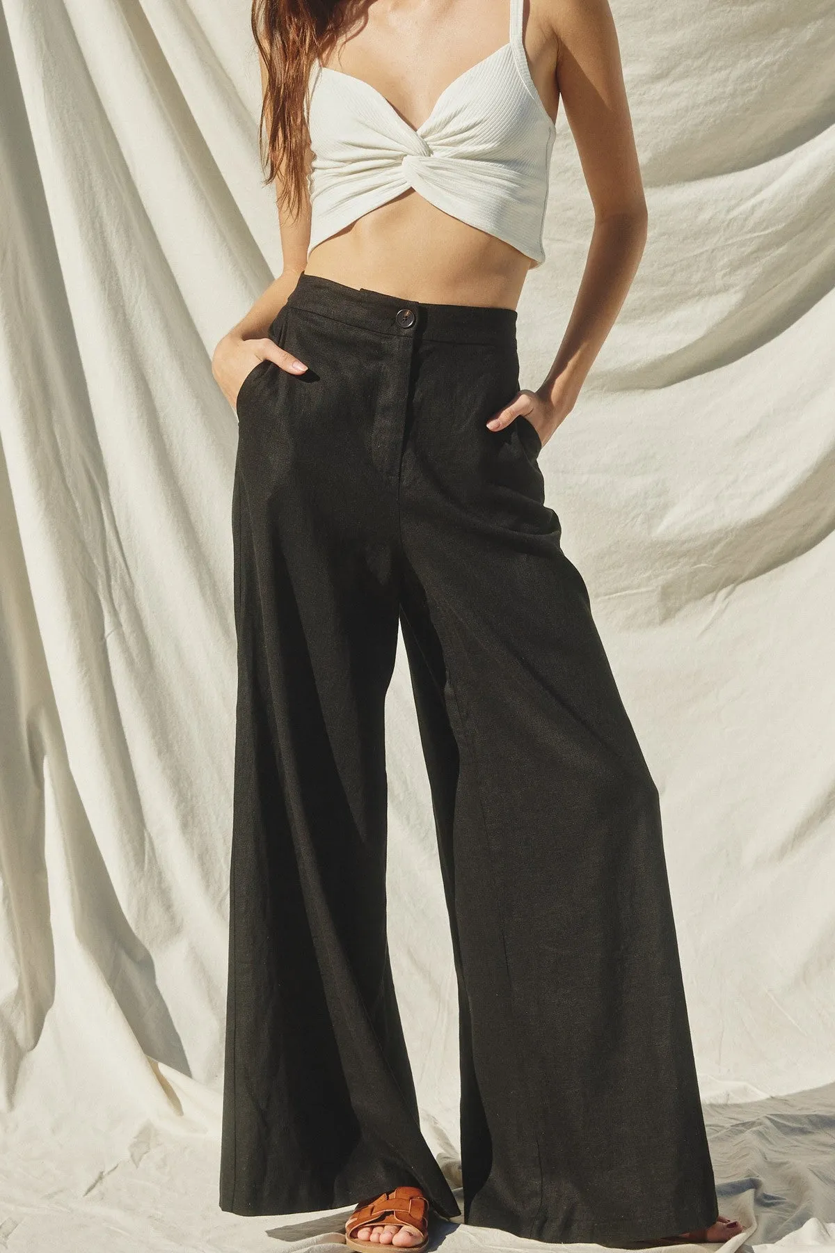 heaven sent wide leg pants