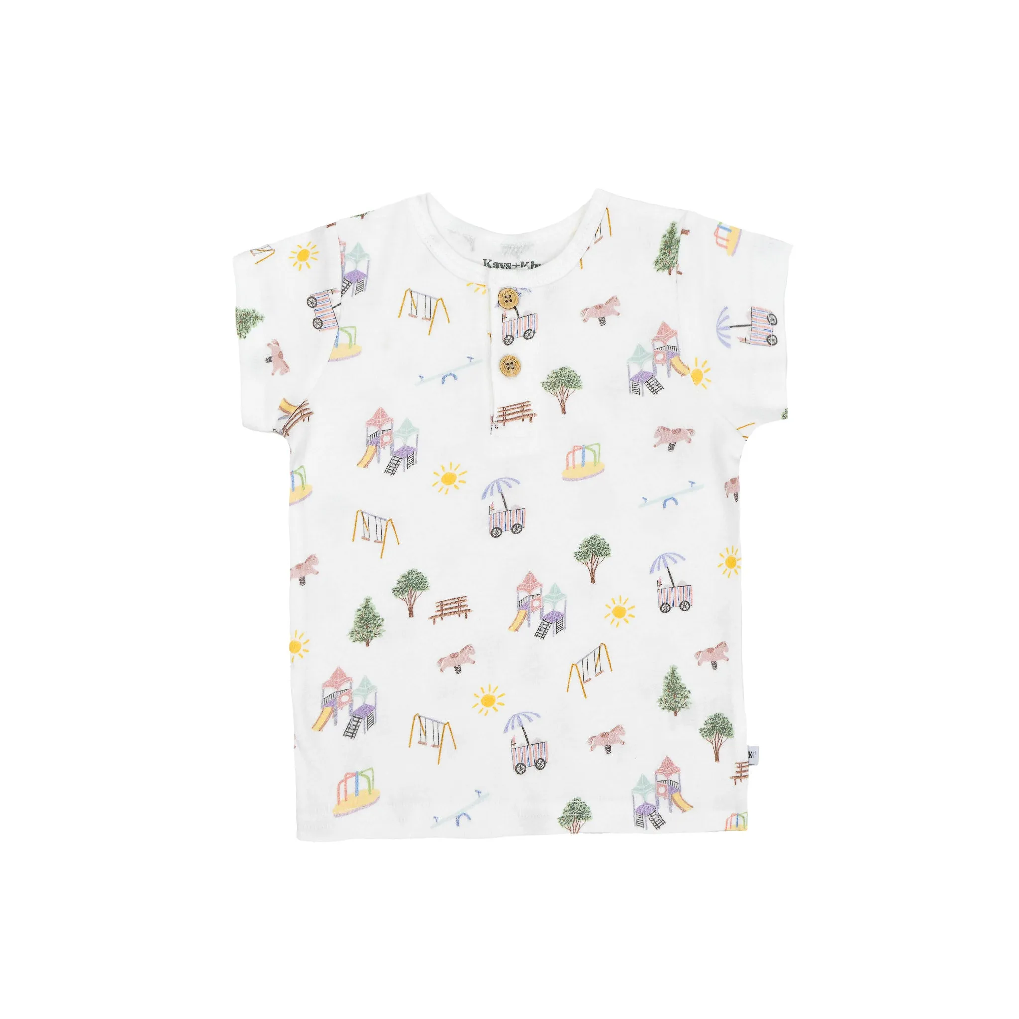 Henley Tee - Sunny Park