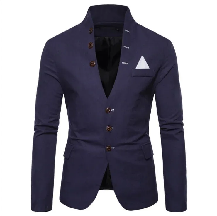 High Quality Slim Single Breasted Tuxedo Fit Men Suit Blazers