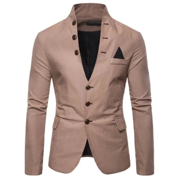 High Quality Slim Single Breasted Tuxedo Fit Men Suit Blazers