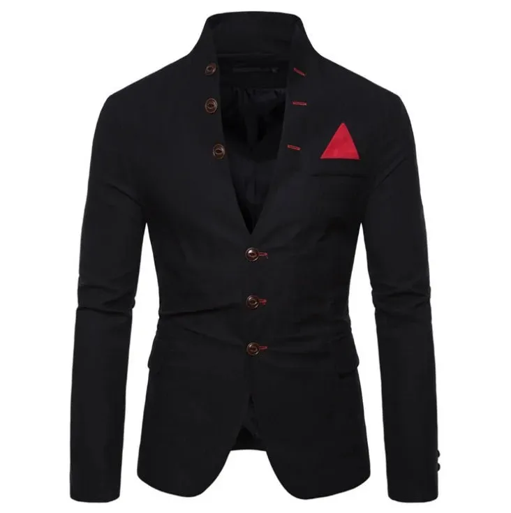 High Quality Slim Single Breasted Tuxedo Fit Men Suit Blazers