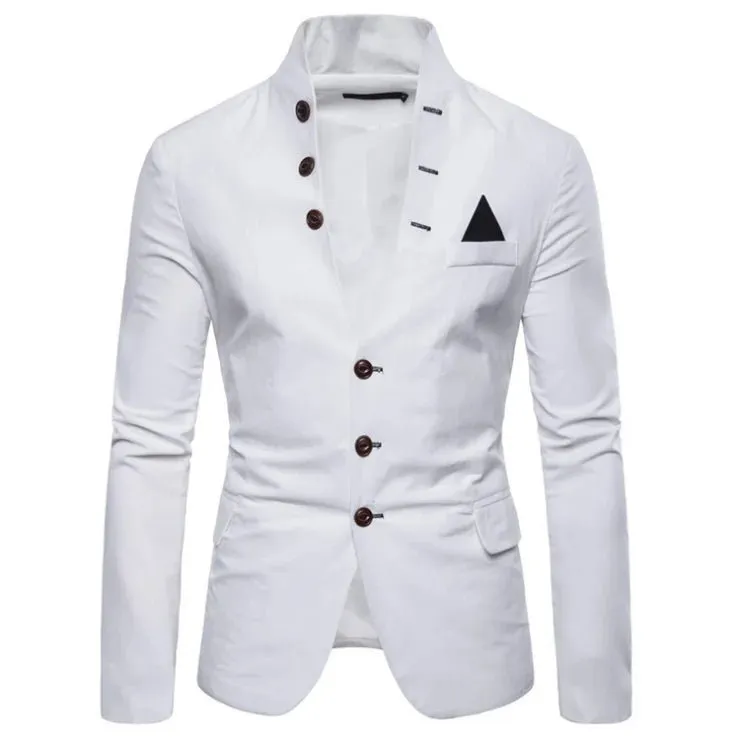 High Quality Slim Single Breasted Tuxedo Fit Men Suit Blazers