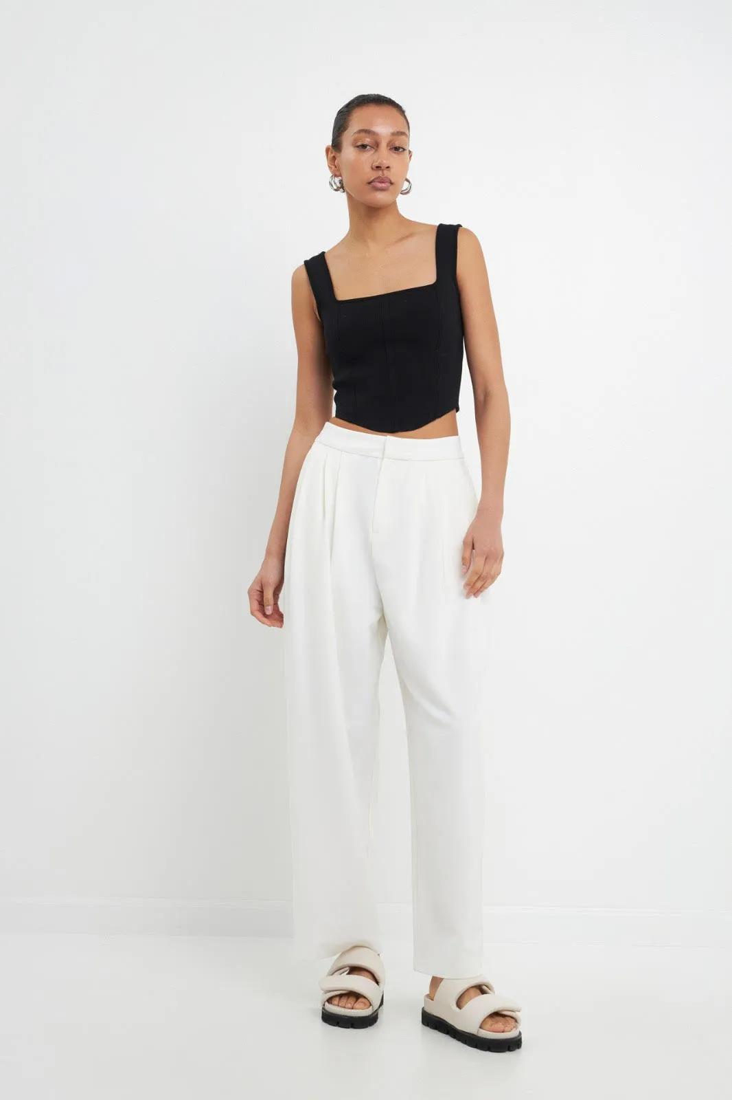 High Waist Balloon Trousers