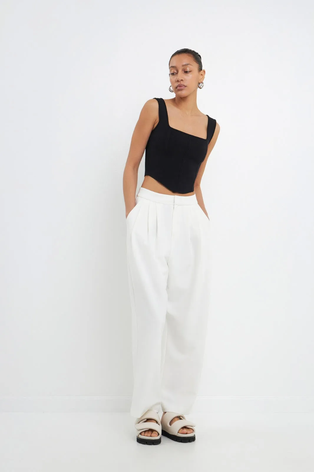High Waist Balloon Trousers