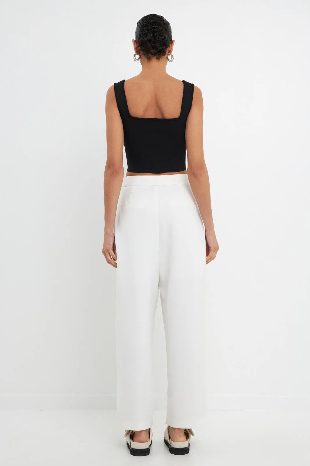 High Waist Balloon Trousers