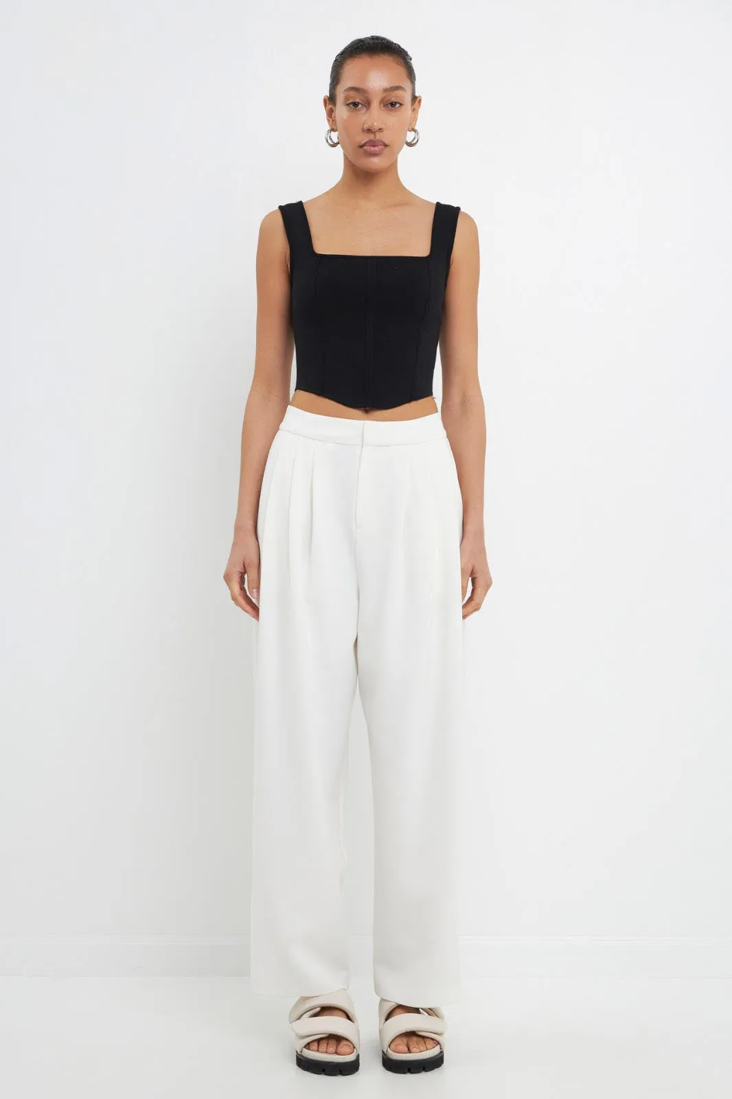High Waist Balloon Trousers