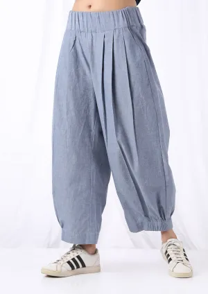 HIGH WAIST PLEATED PANTS