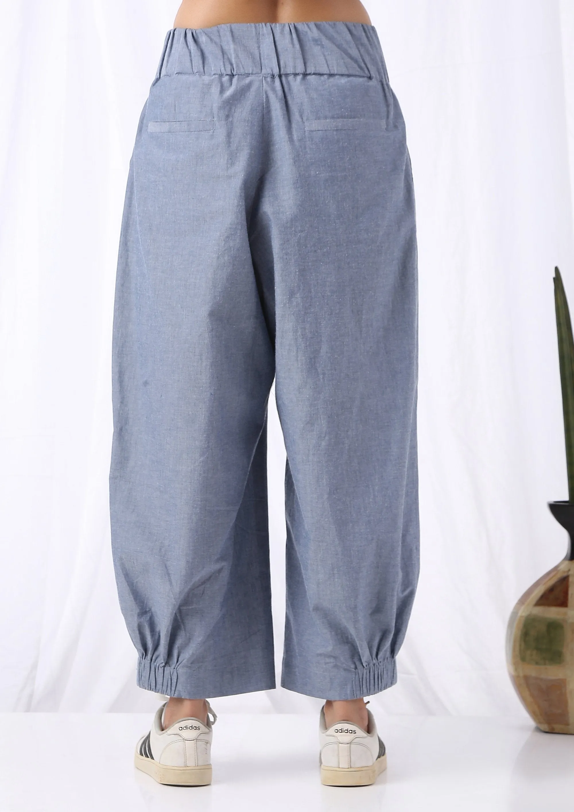 HIGH WAIST PLEATED PANTS
