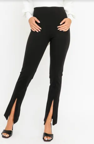 High Waist Split Pants
