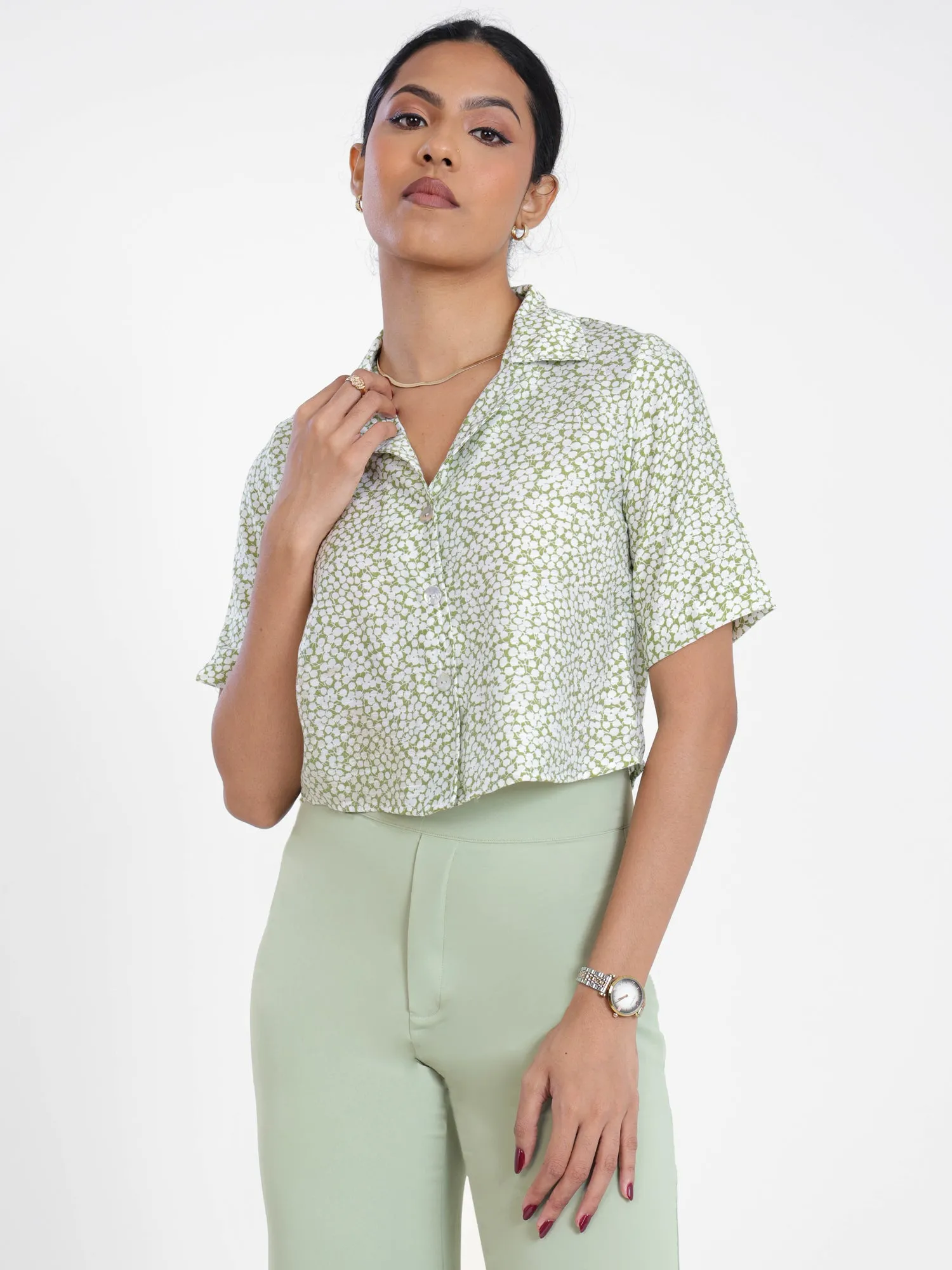 High Waist Straight Leg Pant