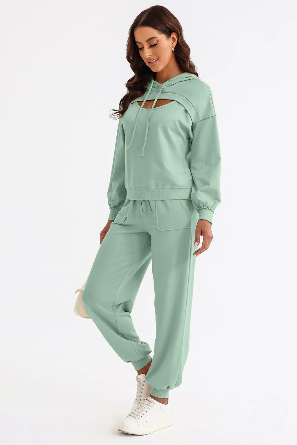 Howdy Darcy Hoodie and Joggers Active Set