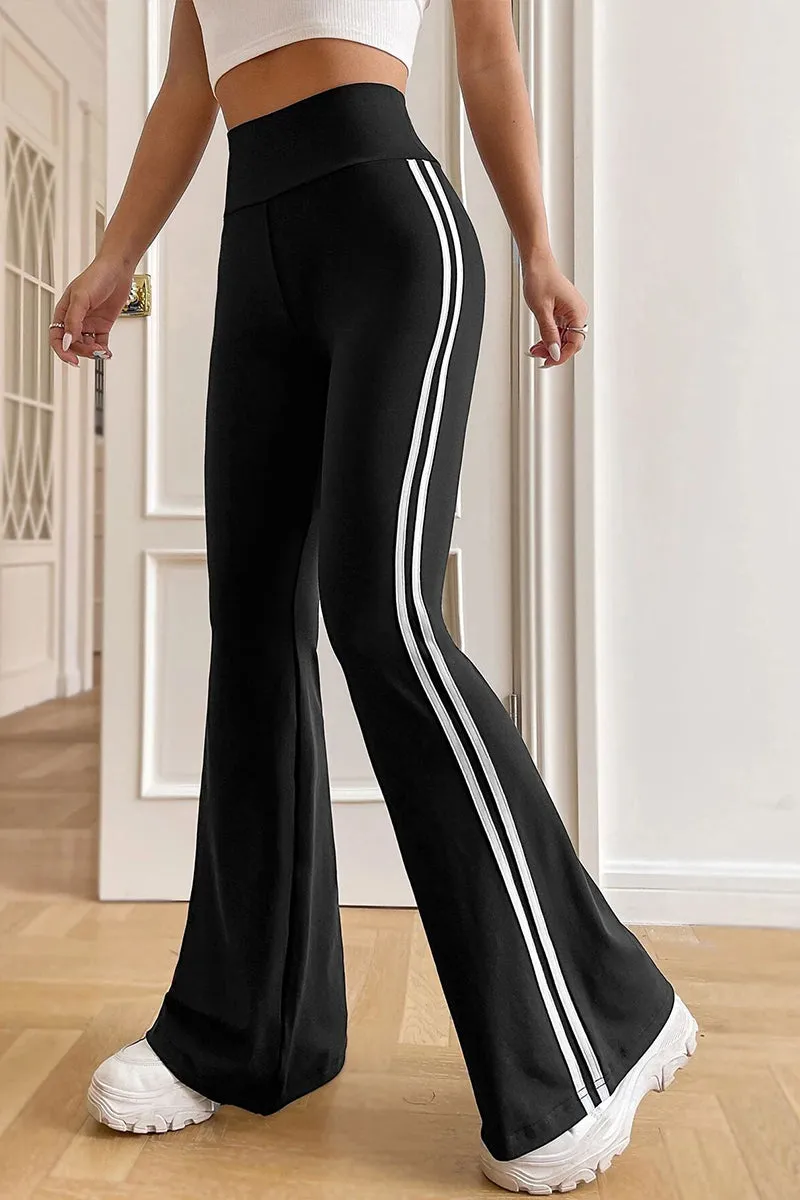 HPQ1357 High-Waist Bootleg Pants