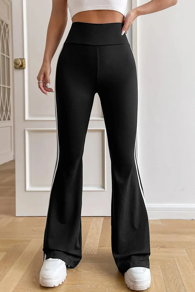HPQ1357 High-Waist Bootleg Pants