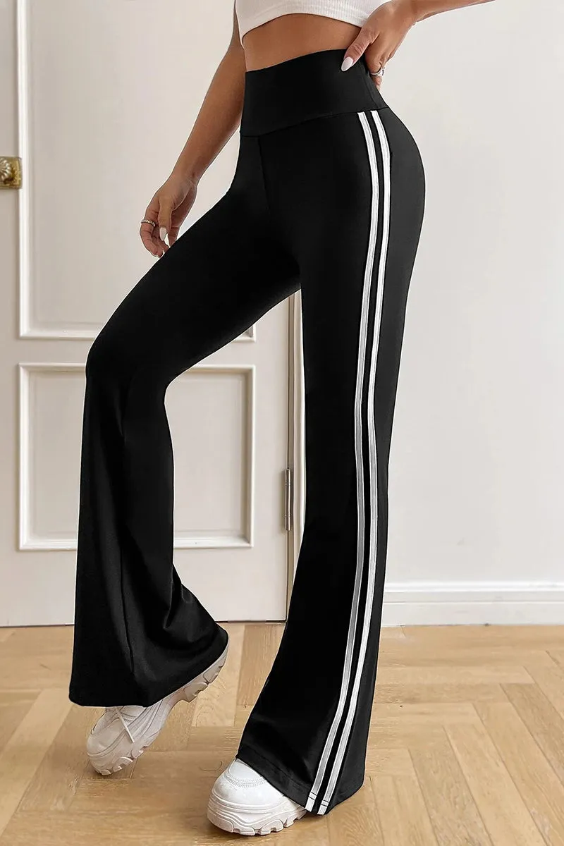 HPQ1357 High-Waist Bootleg Pants