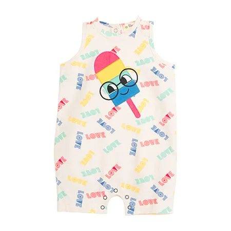 Ice Lolly Vest Playsuit - retired