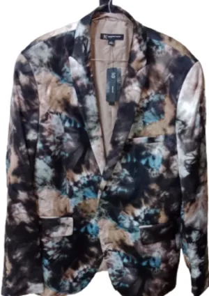 INC International Concepts Black Slim Suits & Blazers for Men