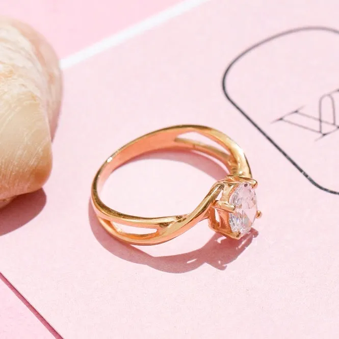 Infinity Oval Ring