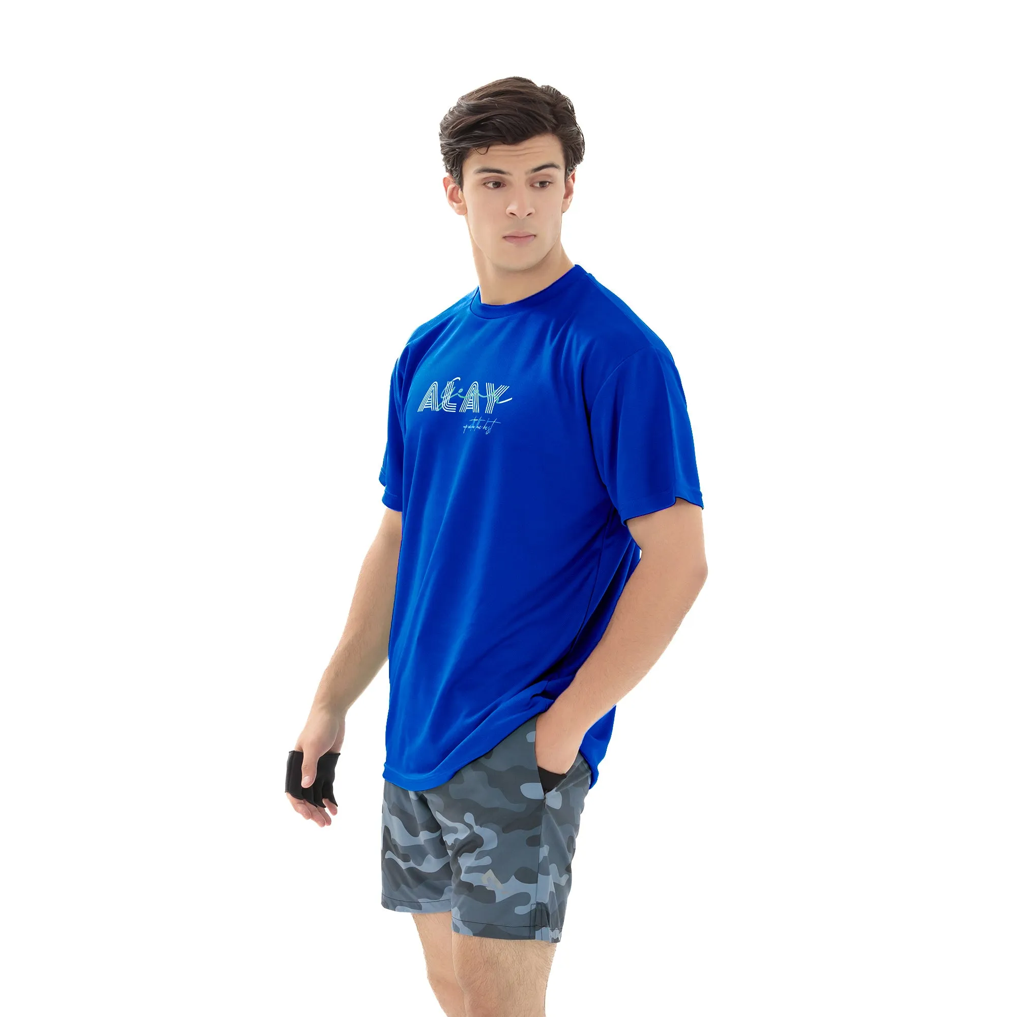 Infinity Oversize Tee - Blue