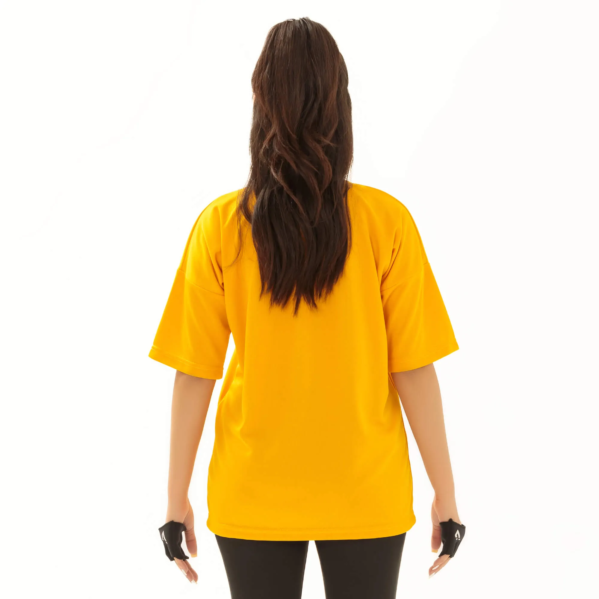 Infinity Oversize Tee - Yellow