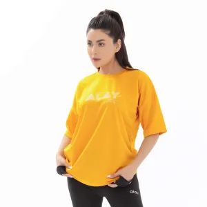 Infinity Oversize Tee - Yellow