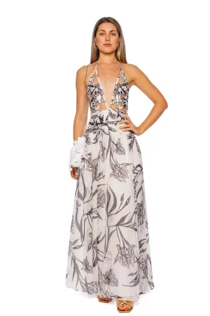 Iris Cover Up Maxi Skirt