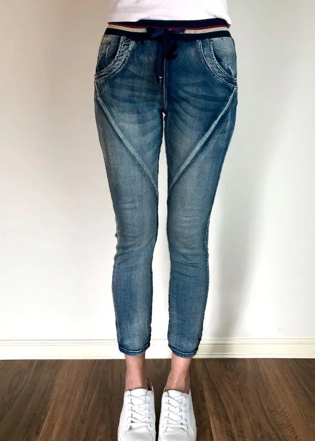 ITALIAN STAR Ralph Jogger Jeans - Denim