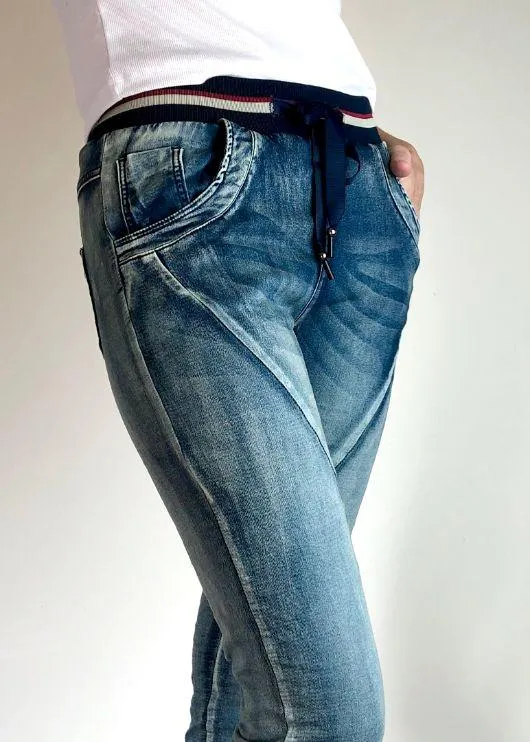 ITALIAN STAR Ralph Jogger Jeans - Denim