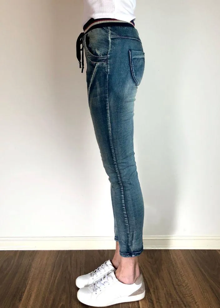 ITALIAN STAR Ralph Jogger Jeans - Denim
