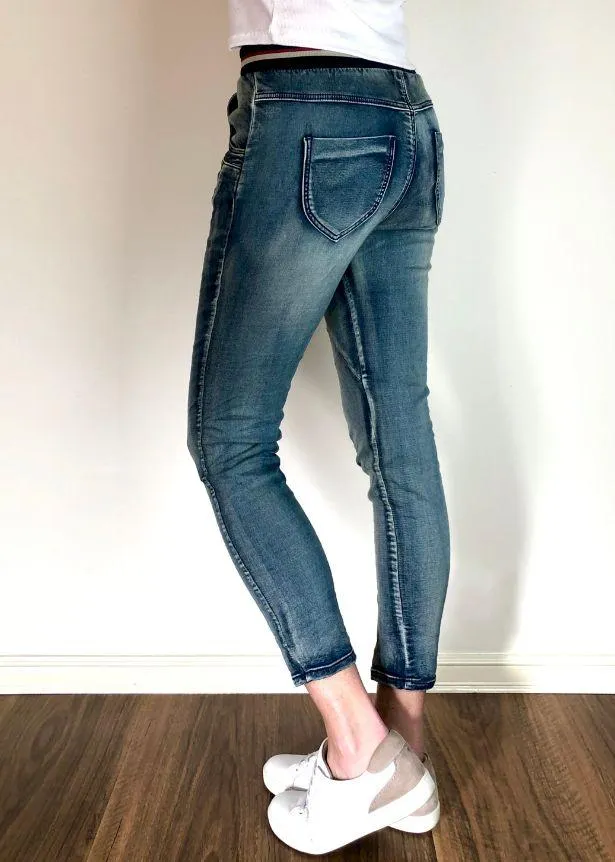 ITALIAN STAR Ralph Jogger Jeans - Denim