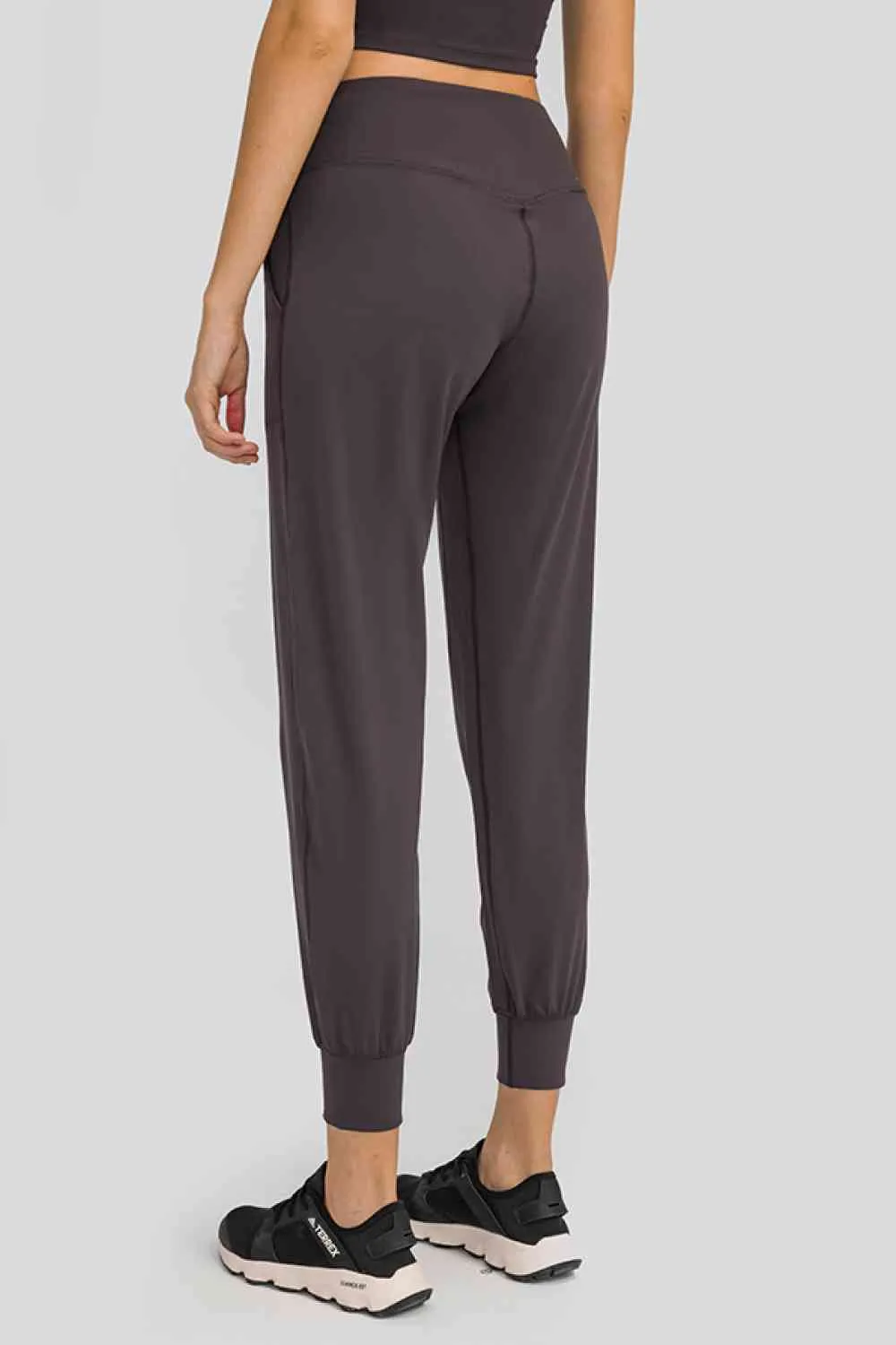 Jax Wide Waistband Slant Pocket Pants