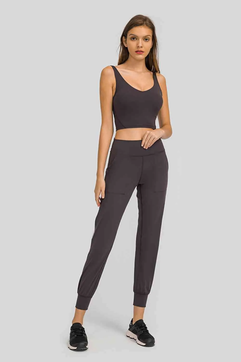 Jax Wide Waistband Slant Pocket Pants