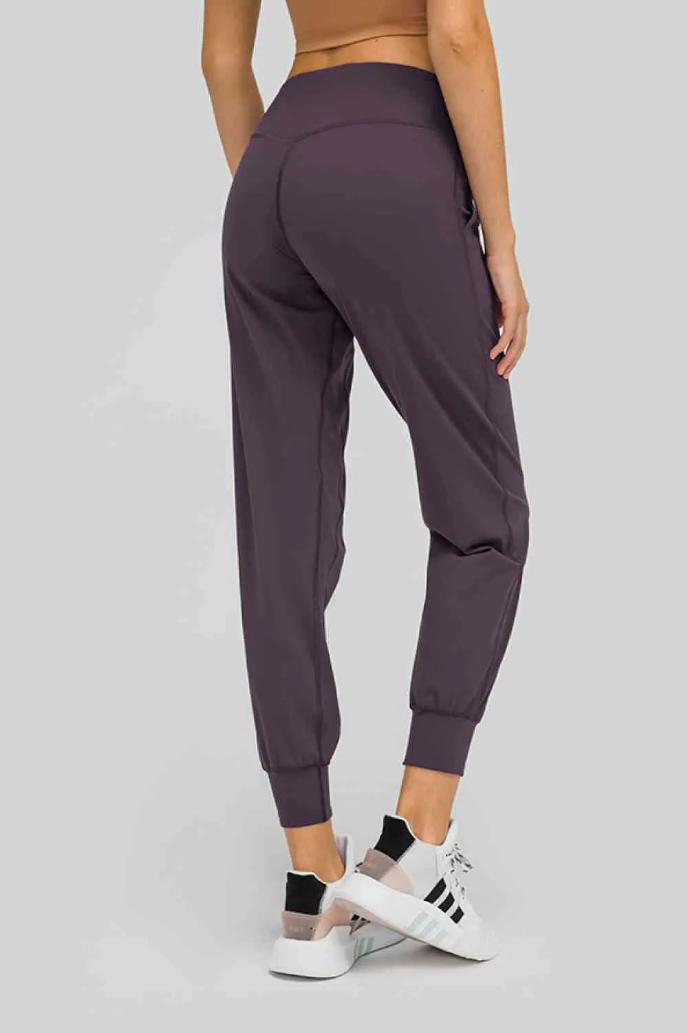 Jax Wide Waistband Slant Pocket Pants