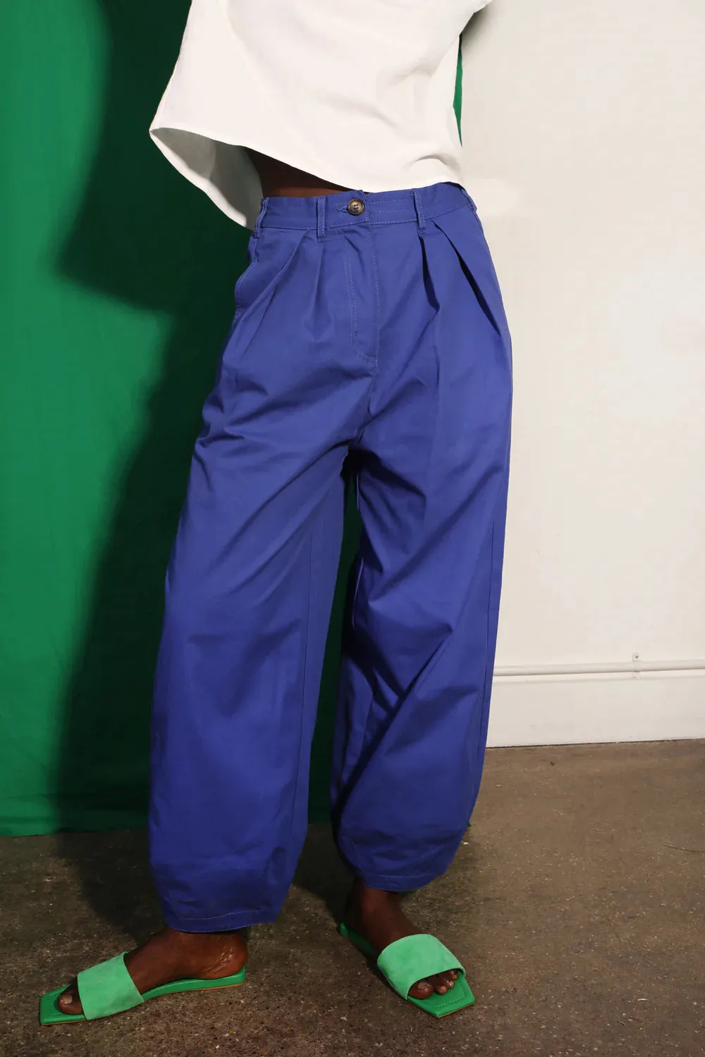 Jenkin's Trouser in Cobalt | LF Markey