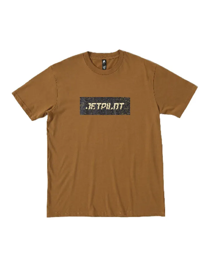 Jetpilot Landscape Mens Tee - Caramel