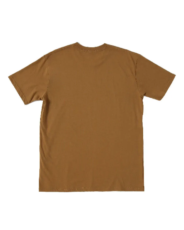 Jetpilot Landscape Mens Tee - Caramel