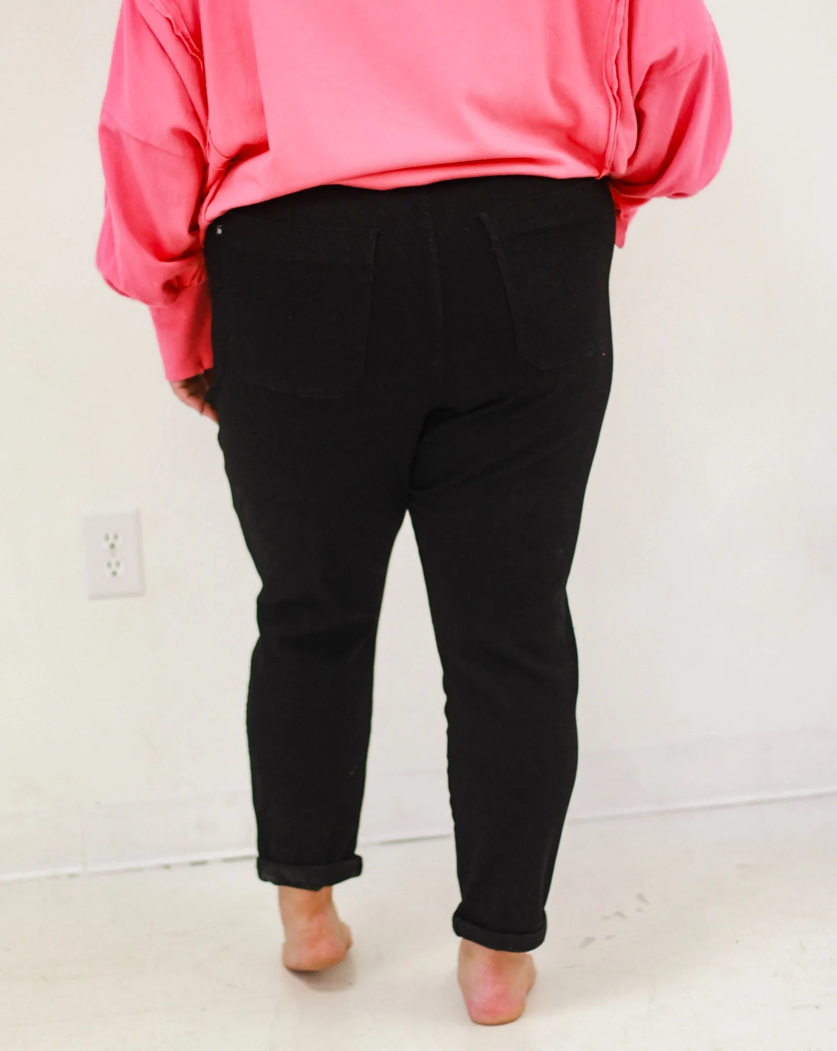 Judy Blue Joggers in Black