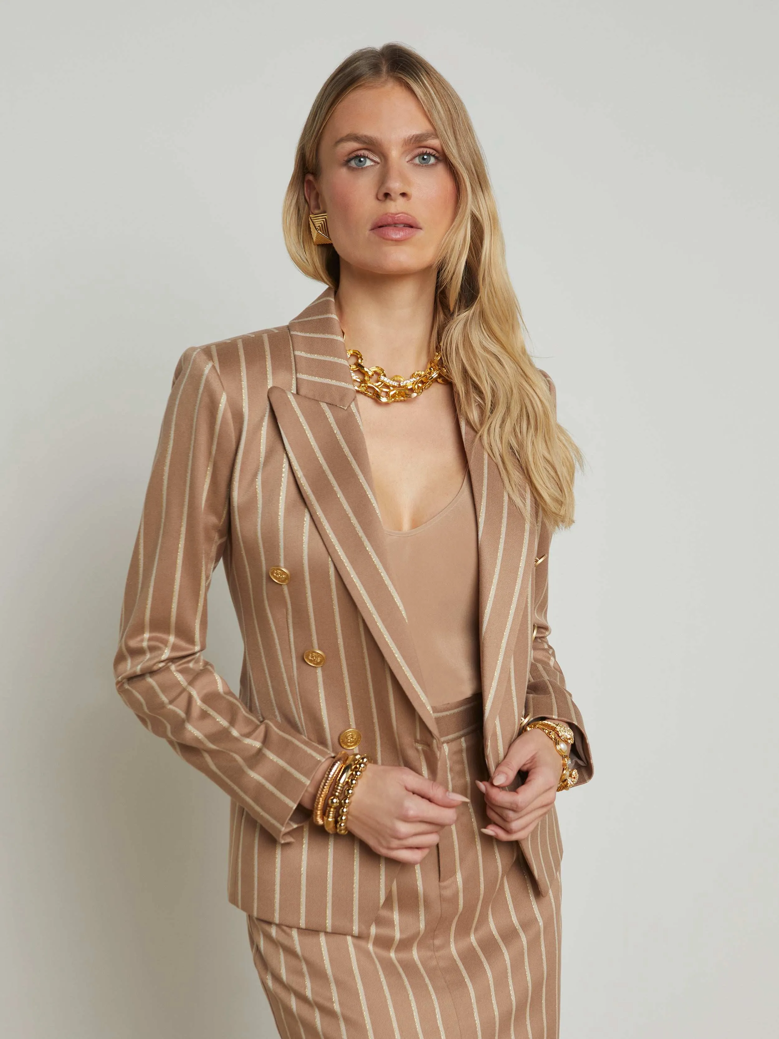 Kenzie Striped Blazer