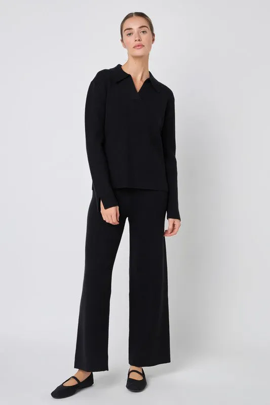 Knit Wide Pants