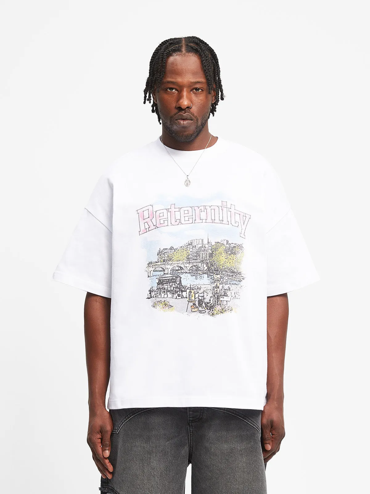 LA SEINE T-SHIRT - WHITE