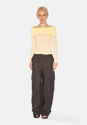 Lena off shoulder t-shirt 4158 - Flan