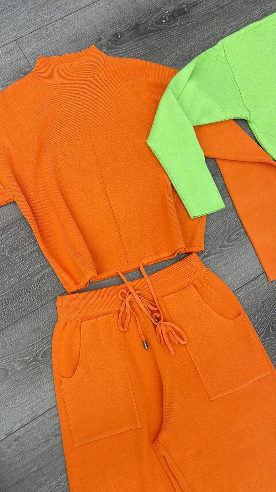 Level Up Jogger Set | Orange